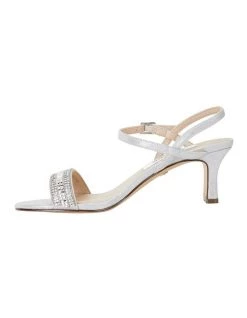 Budget 😀 NINA Noela True Silver Ref Suedette 🩴 Sandal ⭐ -Women Shoes shop 735445180 3 720x928
