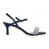 Budget ❤️ NINA Noela Navy Luster Satin 🩴 Sandal ✨