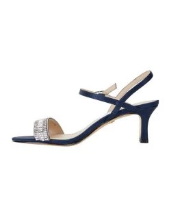 Budget ❤️ NINA Noela Navy Luster Satin 🩴 Sandal ✨ -Women Shoes shop 735445270 3 720x928
