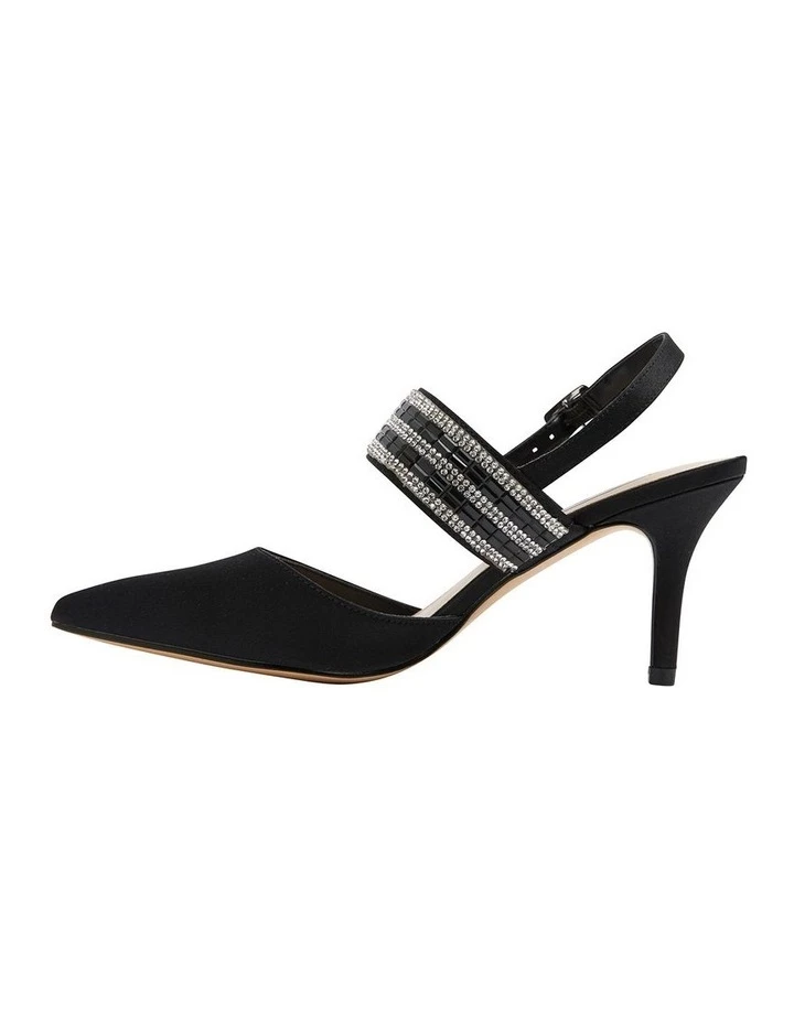 Coupon ๐คฉ NINA Treena Black Luster Satin Pump ๐ 3 Coupon ๐คฉ NINA Treena Black Luster Satin Pump ๐ - Image 3