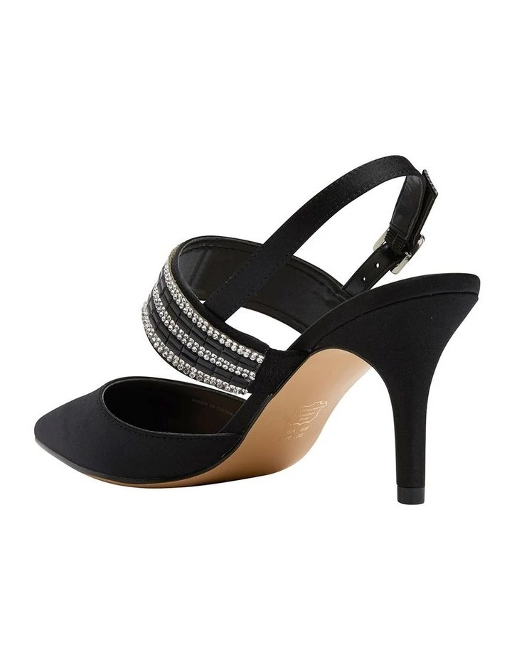 Coupon ๐คฉ NINA Treena Black Luster Satin Pump ๐ 7 Coupon ๐คฉ NINA Treena Black Luster Satin Pump ๐ - Image 7