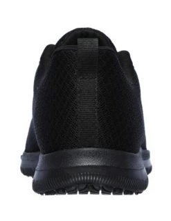 Best Sale 🛒 Skechers Work Relaxed Fit: Ghenter Bronaugh Black 👟 Sneaker ✔️ -Women Shoes shop 754248700 4 720x928
