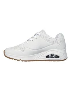 Top 10 👏 Skechers Uno - Stand On Air White 👟 Sneaker 🌟 -Women Shoes shop 754249420 5 720x928