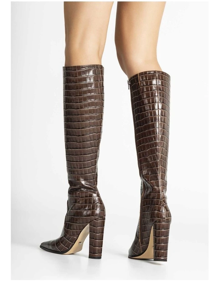 Deals 🔥 Tony Bianco Lucille Choc Croc Calf Boot ⌛ 6 Deals 🔥 Tony Bianco Lucille Choc Croc Calf Boot ⌛ - Image 6