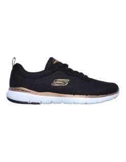 Cheapest 🎁 Skechers Flex Appeal 3.0 First Insight Black 👟 Sneaker 🔔