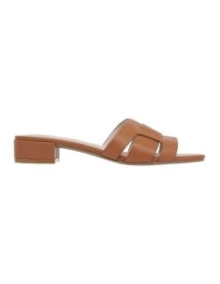 Hot Sale ⭐ Basque Madison Tan Leather 🩴 Sandal 👏