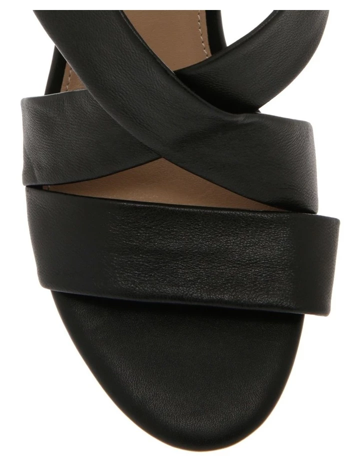 Promo π Trent Nathan Uma Black Leather Heeled π©΄ Sandal π 2 Promo π Trent Nathan Uma Black Leather Heeled π©΄ Sandal π - Image 2