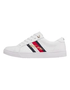 Best reviews of 🎁 Tommy Hilfiger Signature Cupsole White 👟 Sneaker 🧨
