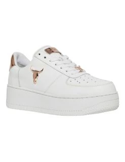 Cheap 🔔 Windsor Smith Rich White/Rose Gold Leather Flatform 👟 Sneaker 😀 -Women Shoes shop 787893760 3 720x928