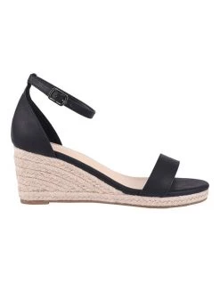 Wholesale ๐ฅฐ Verali Bobbie Black Softee Wedge Espadrille ๐ฉด Sandal ๐