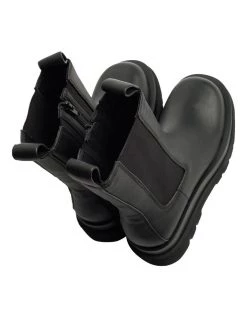 Hot Sale 👍 Tony Bianco Boxer Black Como Ankle 🥾 Boots 💯 -Women Shoes shop 793101790 3 720x928