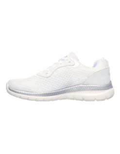 Cheap ❤️ Skechers Bountiful Quick path White/Silver 👟 Sneaker 😍 -Women Shoes shop 802671220 3 720x928