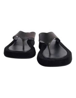 New 🛒 Tony Bianco Ives Black Como 🩴 Thongs 😉 -Women Shoes shop 807732190 4 720x928
