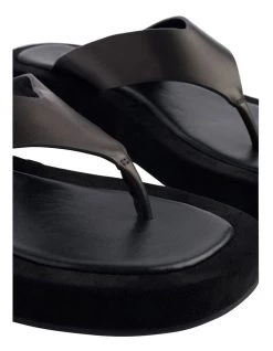 New 🛒 Tony Bianco Ives Black Como 🩴 Thongs 😉 -Women Shoes shop 807732190 5 720x928