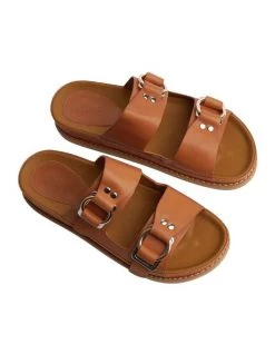 Cheapest ⌛ Tony Bianco Hunter Tan Como Flats ⭐ -Women Shoes shop 807734710 5 720x928