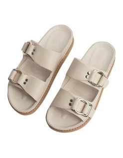 Outlet ✨ Tony Bianco Hunter Vanilla Capretto Flats 🛒 -Women Shoes shop 807734980 5 720x928