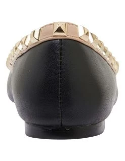 Flash Sale 🎁 Pink Inc Iggy Black/Nude Kid Flat 👟 Shoes 🧨 -Women Shoes shop 812201410 5 720x928