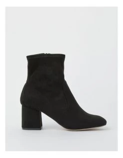New 👏 Tokito Meg Black Micro Heeled Ankle Boot 🎉