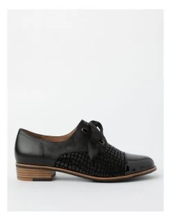 Best Pirce 🎁 Zazou Avril Black Lace-Up Brogues 🔔