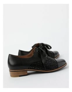 Best Pirce 🎁 Zazou Avril Black Lace-Up Brogues 🔔 -Women Shoes shop 816395590 5 1 720x928