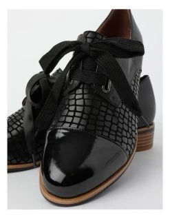 Best Pirce 🎁 Zazou Avril Black Lace-Up Brogues 🔔 -Women Shoes shop 816395590 6 720x928