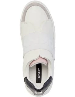 New 😀 DKNY Chrissi White Slip-on 👟 Sneaker ❤️ -Women Shoes shop 816520240 3 720x928