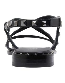 Best Sale 👍 Pink Inc Berry Black Calf 🩴 Sandals ⌛ -Women Shoes shop 818435980 5 720x928