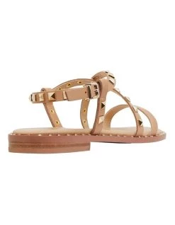 Cheapest 🌟 Pink Inc Berry Camel Calf 🩴 Sandals ✨ -Women Shoes shop 818436070 4 720x928