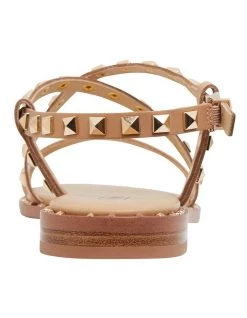 Cheapest 🌟 Pink Inc Berry Camel Calf 🩴 Sandals ✨ -Women Shoes shop 818436070 5 720x928