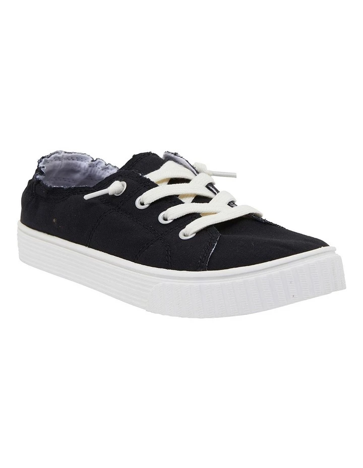 Hot Sale π Ravella Mara Black Canvas π Sneakers π 2 Hot Sale π Ravella Mara Black Canvas π Sneakers π - Image 2