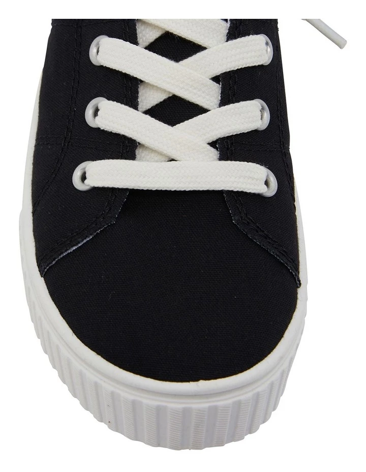 Hot Sale π Ravella Mara Black Canvas π Sneakers π 6 Hot Sale π Ravella Mara Black Canvas π Sneakers π - Image 6