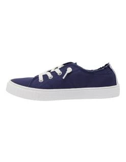 Cheapest 🔥 Ravella Mara Navy Canvas 👟 Sneakers 🔔 -Women Shoes shop 822903850 3 720x928