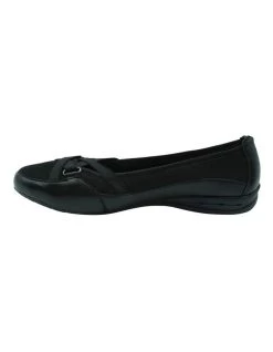 Best reviews of 🔥 Planet 👟 Shoes Fergie Black Leather Ballet Flats 😀 -Women Shoes shop 824824360 3 1 720x928