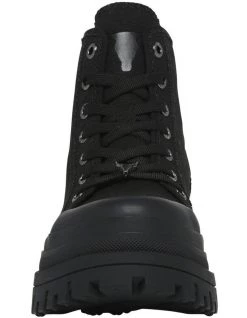 Deals 🥰 Windsor Smith Deserve Black Canvas Chunky 👟 Sneaker Boot ✔️ -Women Shoes shop 825334390 5 1 720x928