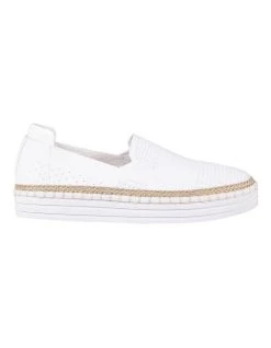 Deals ⭐ Verali Queen White Slip-on 👟 Sneaker 👏