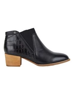 Buy ⭐ Hush Puppies Cayman Black Ankle Boot 👏
