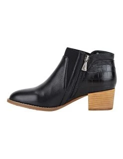 Buy ⭐ Hush Puppies Cayman Black Ankle Boot 👏 -Women Shoes shop 825760360 3 720x928