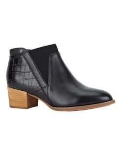 Buy ⭐ Hush Puppies Cayman Black Ankle Boot 👏 -Women Shoes shop 825760360 4 720x928
