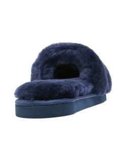 New 🔥 Hush Puppies Lust Midnight Lambswool Slides Slipper 🎁 -Women Shoes shop 825761170 3 720x928
