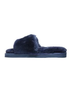 New 🔥 Hush Puppies Lust Midnight Lambswool Slides Slipper 🎁 -Women Shoes shop 825761170 5 720x928