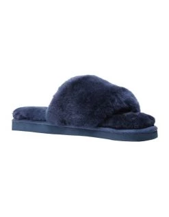 New 🔥 Hush Puppies Lust Midnight Lambswool Slides Slipper 🎁 -Women Shoes shop 825761170 6 720x928