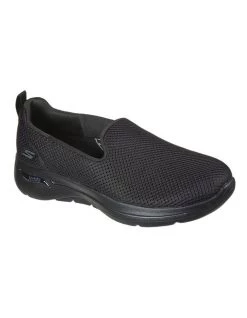 Cheap 🔥 Skechers GoWalk Arch Fit Black Mesh Slip-on 👟 Sneaker 🔥