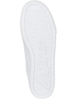 Best deal 🎁 Tommy Hilfiger All Over Flag White Lace-Up 👟 Sneaker 🔔 -Women Shoes shop 826972120 5 1 720x928