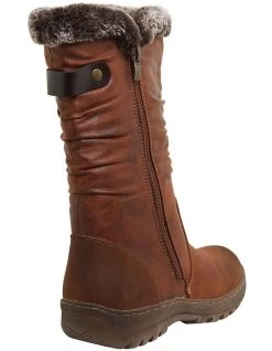 New 🤩 Easy Steps Element Tan Micro Boot 💯 -Women Shoes shop 827198380 4 720x928