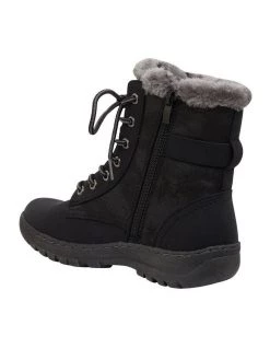 New 🔔 Easy Steps Elf Black Micro Boot 🌟 -Women Shoes shop 827198470 7 720x928