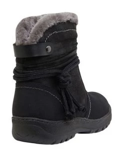 Best Sale ✔️ Easy Steps Eskimo Black Micro Boot ⌛ 10 Best Sale ✔️ Easy Steps Eskimo Black Micro Boot ⌛ -Women Shoes shop 827269210 4 720x928