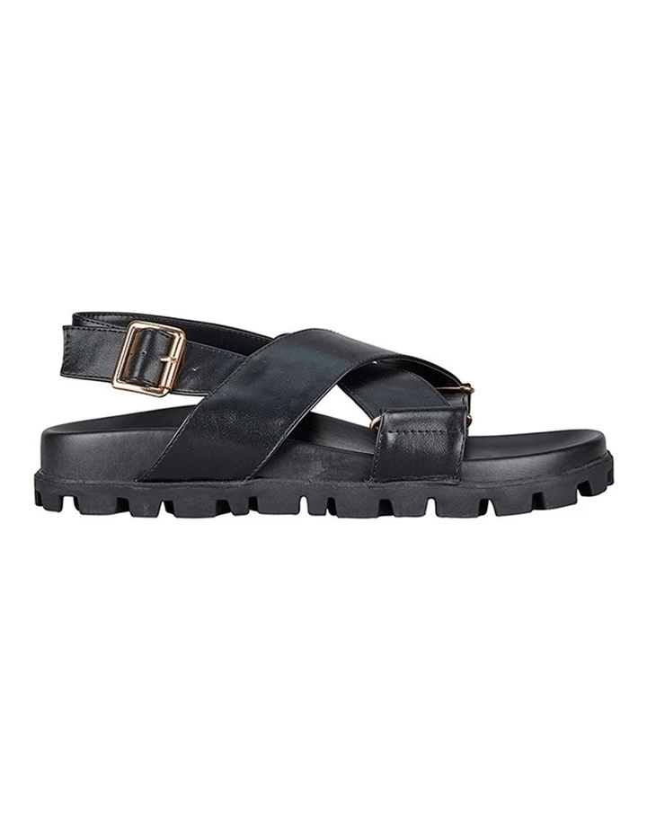 Outlet 🎁 St. Sana Kamala Black Wedge 🩴 Sandal 🎁 1 Outlet 🎁 St. Sana Kamala Black Wedge 🩴 Sandal 🎁