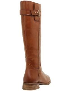 New ❤️ Sandler Jenna Mid Brown Glove 🥾 Boots 🛒 -Women Shoes shop 827502940 4 720x928
