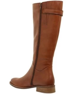 New ❤️ Sandler Jenna Mid Brown Glove 🥾 Boots 🛒 -Women Shoes shop 827502940 6 720x928