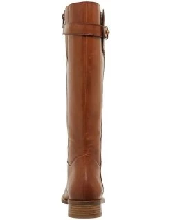 New ❤️ Sandler Jenna Mid Brown Glove 🥾 Boots 🛒 -Women Shoes shop 827502940 7 720x928